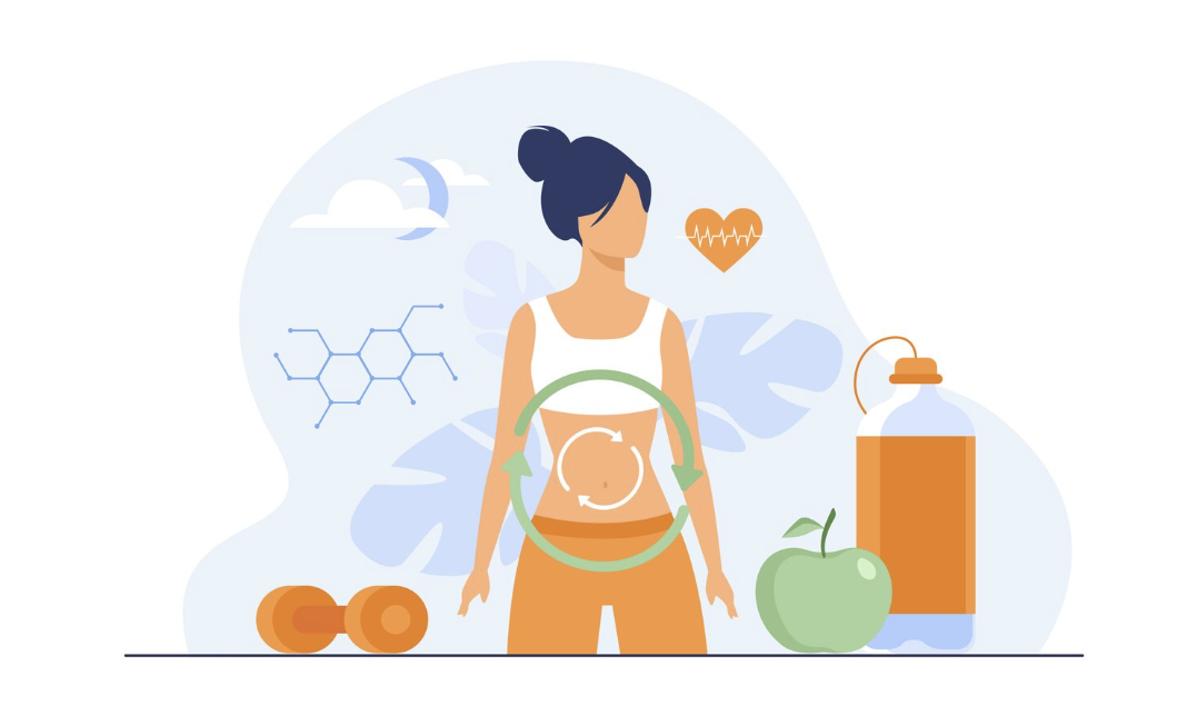 Proceso metabólico de la mujer a dieta